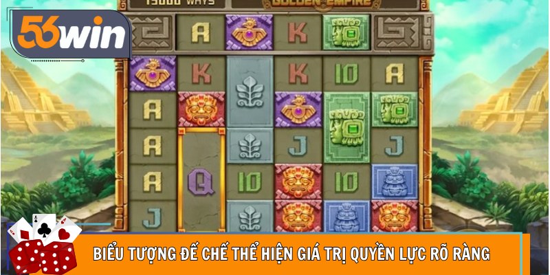 Biểu tượng đế chế thể hiện giá trị quyền lực rõ ràng