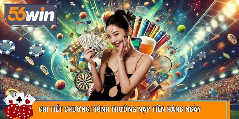 Quy định chính liên quan thử nạp tiền hàng ngày